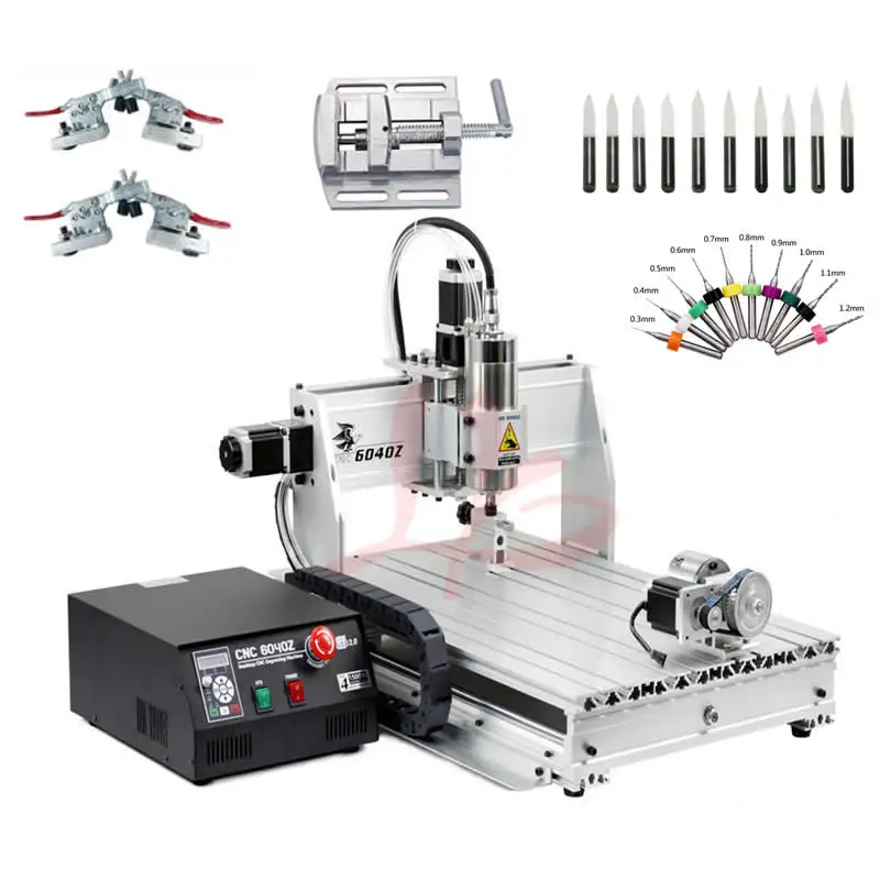6040 CNC router 1500W metal aluminum engraving milling drilling machine