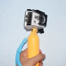 Action Camera Universal Accessories Floating Hand Grip Handle+Long Screw+Anti-lost Rope for SJCAM/ SOOCOO/ Eken H9 /XiaoYi Cam