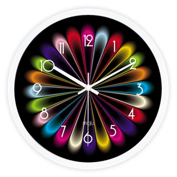 

creative arts beautiful age mute wall clock watch living room decorative clocks