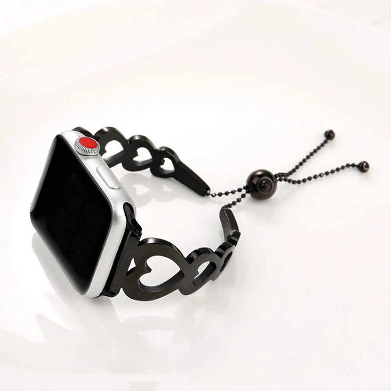 Новый дизайн роскошные женские часы для Apple watch band 38 мм 42 40 44 iWatch Series 4 3 2 1