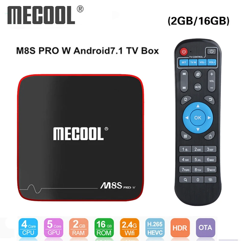 MECOOL تي في بوكس أندرويد 2G RAM 16G ROM Amlogic S905W 2.4 Ghz WiFi M8S برو W مربع التلفزيون الذكية 4 K HD h.265 100 M مشغل الوسائط مجموعة أعلى مربع MECOOL تي في بوكس أندرويد 2G RAM 16G ROM Amlogic S905W 2.4 Ghz WiFi M8S برو W مربع التلفزيون الذكية 4 K HD h.265 100 M مشغل الوسائط مجموعة أعلى مربع