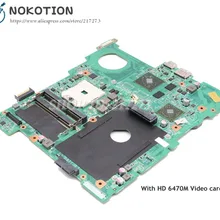 NOKOTION CN-0FJ2GT 0FJ2GT основная плата для Dell Inspiron M5110 Материнская плата ноутбука Разъем FS1 HD 6470 м видеокарта