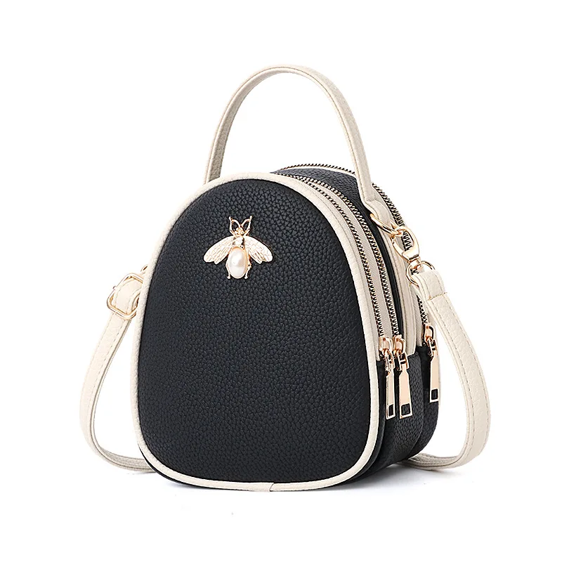  Luxury Handbags Women Bags Designer Ladies' Pu Leather Shoulder Bag for Women 2019 Fashion Bee Deco - 32869541058