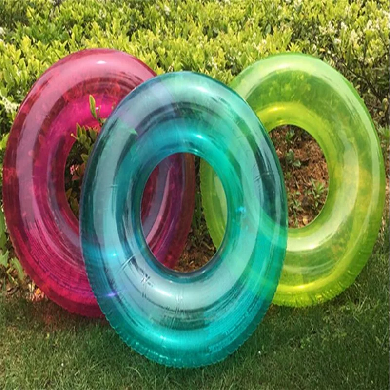 76cm transparent swimming rings life buoy water wingin Swimming Rings from Sports