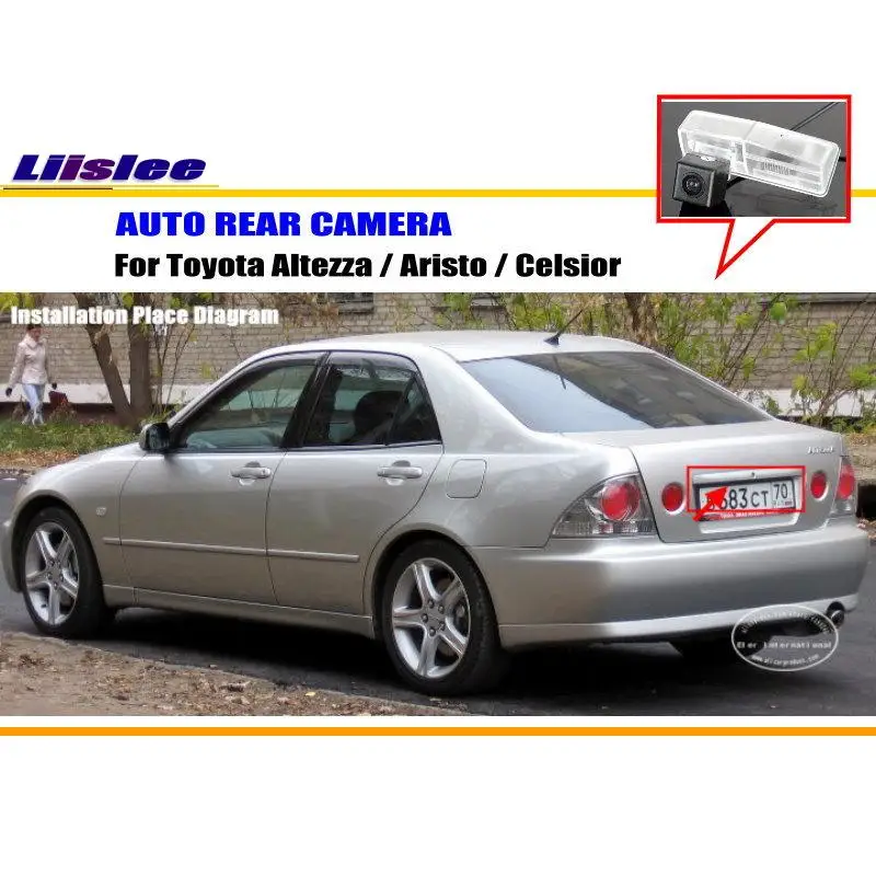 

For Toyota Altezza/Aristo/Celsior Car Rearview Rear View Camera Backup Back Parking AUTO HD CCD CAM Accessories Kit