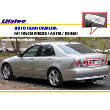 

Liislee Car Rear View Camera For Toyota Altezza / Aristo / Celsior / Reverse Camera / NTST PAL / License Plate Light OEM