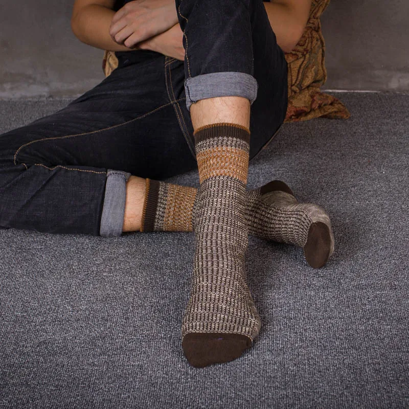 

PEONFLY Pure Ancient Ways Man men Socks Full Cotton Damp Socks Original Socks Male 5PAIRS/LOT odd future