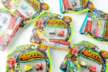 

1 set of 2 pcs trash wheels The Trash Pack Anime Cartoon figure Toys Child Toys gift