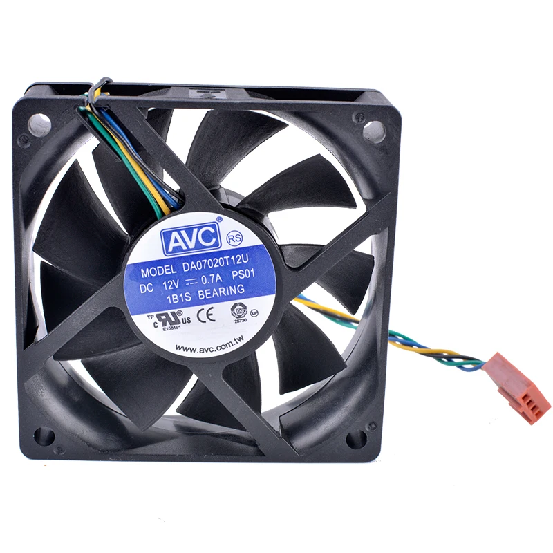التبريد الثورة DA07020T12U 70 مللي متر مروحة 7020 70x70x20 مللي متر 7 سنتيمتر 12 V 0.70A الكمبيوتر وحدة المعالجة المركزية 4-سلك 4pin PWM حجم الهواء التبريد مروحة التبريد الثورة DA07020T12U 70 مللي متر مروحة 7020 70x70x20 مللي متر 7 سنتيمتر 12 V 0.70A الكمبيوتر وحدة المعالجة المركزية 4-سلك 4pin PWM حجم الهواء التبريد مروحة