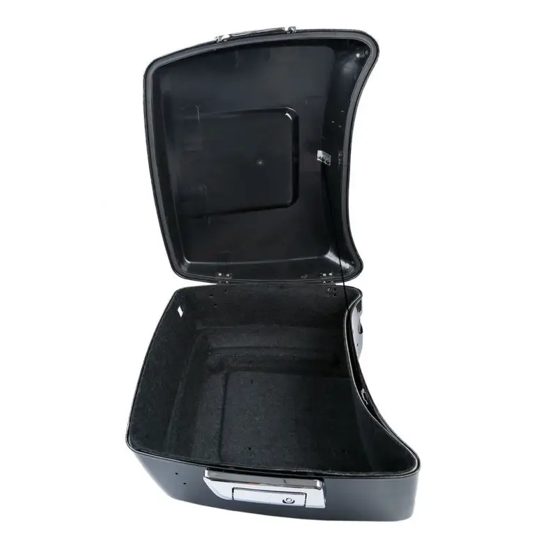 King para Motocicleta Traseiro para Motos Superior do Porta-malas Bolsa Encosto Harley Tour Trajes Pacote Turismo Road King Electra Street Glide 2010-2020 Estojo 18 Cheap Baú top case