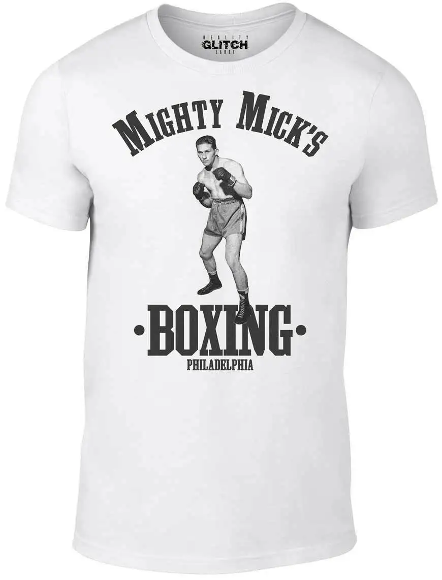 Футболка Mighty Mick's Boxing Gym-забавная футболка Ретро бой мода кольцо Рокки Harajuku топы