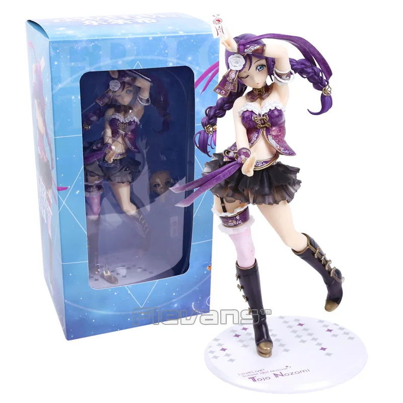 

Love Live! Tojo Nozomi Poker Card Version 1/7 Scale Painted Figure Collectible Model Toy 23cm