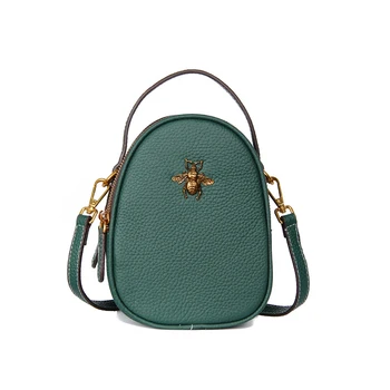 

2019 Fashion Cow Leather Women Messenger Bags Crossbody Shoulder Bag Small Handbags Phone Bag Purse