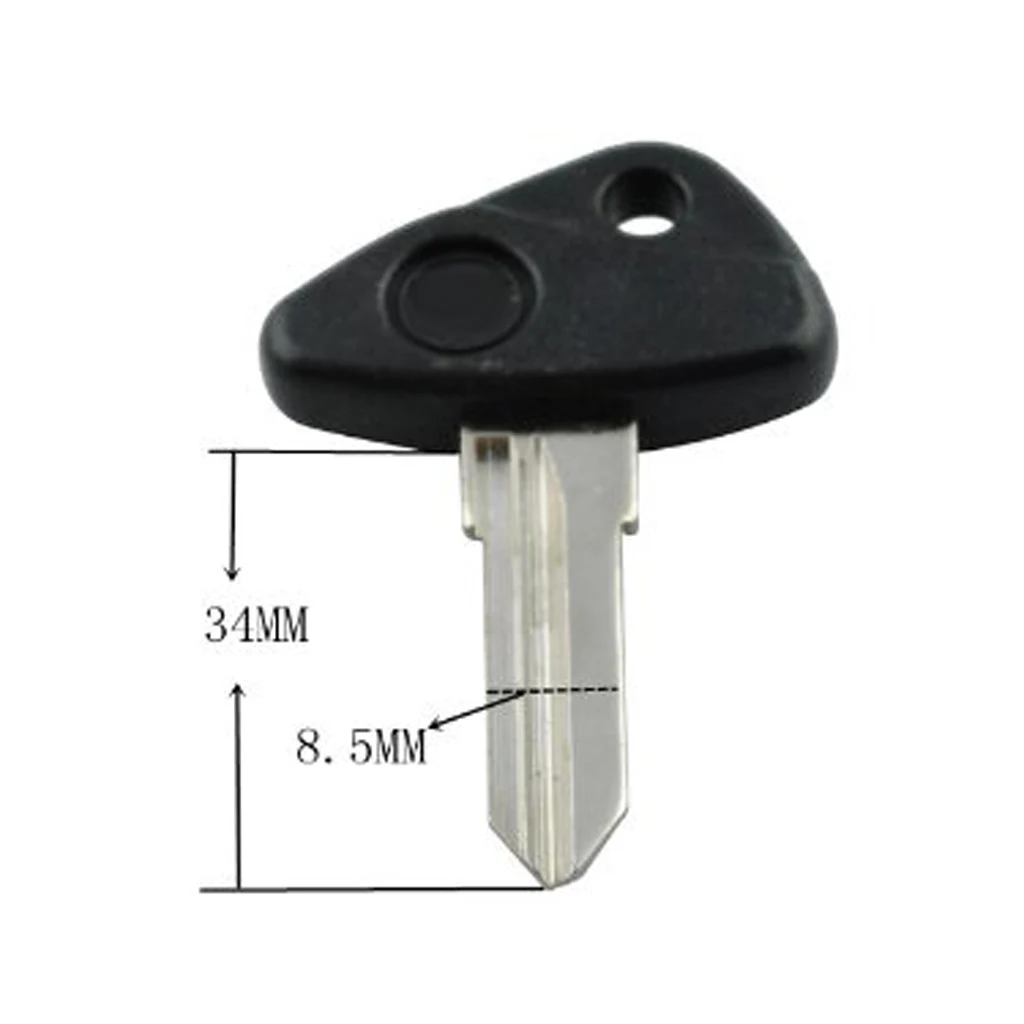 Motorcycle Key Blank Replacement Ignition Keys for BMW R850R R1100RS/GS/R/RT R1150R/RT K1200LT BLK
