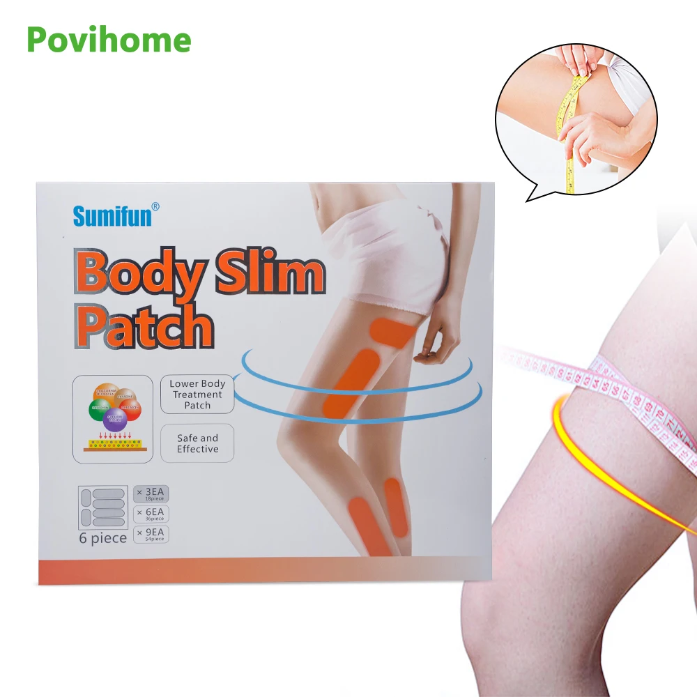 Sumifun 18 шт. Mymi Wonder Patch лечение нижней части тела похудение тонкий пластырь для