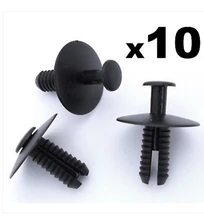 Per Clip di un Rivetto Paraurti Pannello e Arco Ruota in Plastica 6mm x Opel-x10 pezzi