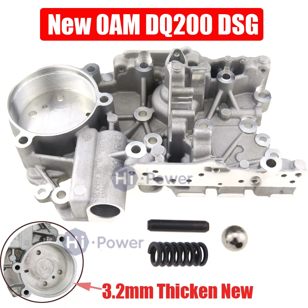 DSG DQ200 0AM 0AM325066AC 0AM325066C 0AM325066AE 0AM325066R Valvebody Accumulate Housing For Audi Skoda 7speed Kit 18