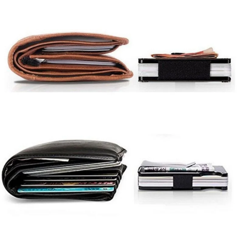 

Hot Carbon Fiber Clip Ultra-Thin Metal Clip Can Accommodate Multiple Debit and Credit Cards Wallet