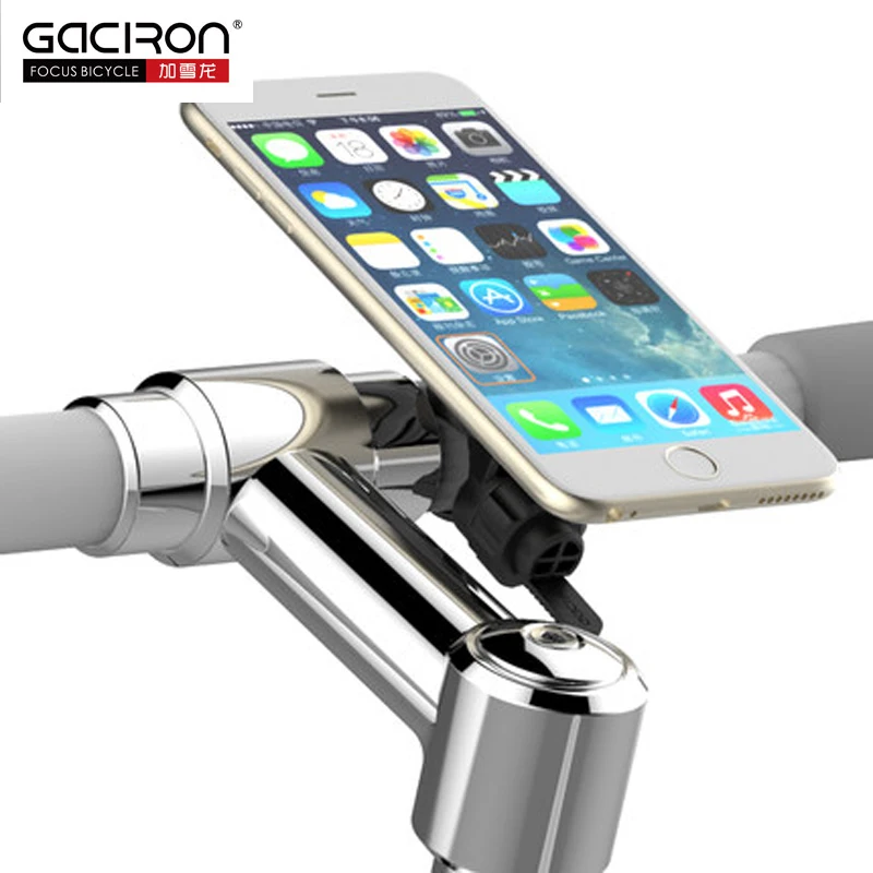 Excellent GACIRON Universal Cycling HandleBar Mount MTB Road Bicycle Phone Holder with 3M Sticky Pad for Smart Phones Bike accessories 2