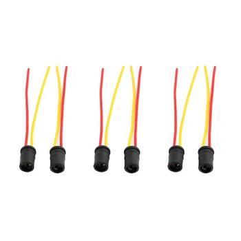 

New Motorcycle T10 Light Bulb Socket 10 Pcs