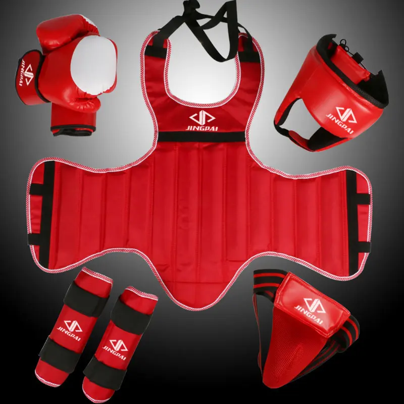 sanda training equipment kick boxing equipment sanshou5 pcs set