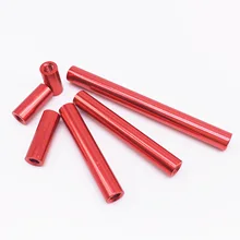 Zangão DIY Rodada Espaçador Porcas M3 Standoffs Alumínio Feminino Vermelho Preto Azul Ouro Roxo Metric Fastener Pack 30