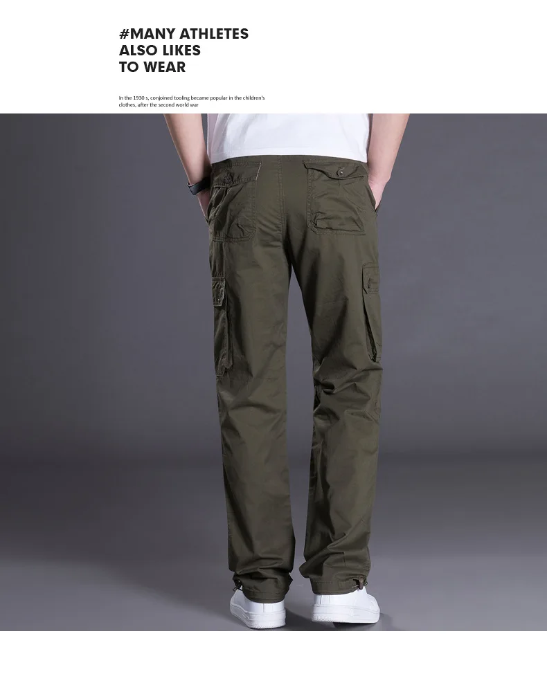 Весенне-осенние легкие тактические брюки-карго с несколькими карманами для мужчин, армейские военные штаны, хлопковые мужские брюки для бега