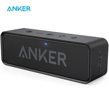 Altofalante sem fio portátil de bluetooth de anker soundcore com o baixo rico do duplo-motorista 24h playtime 66 pés alcance de bluetooth & microfone incorporado