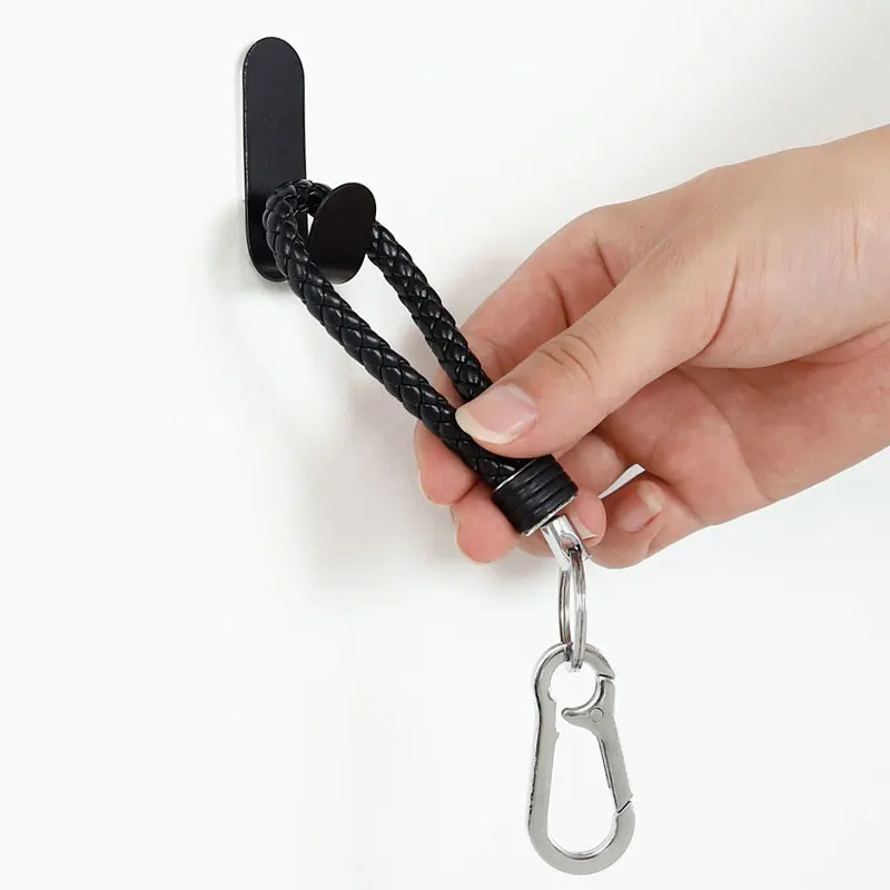 4PCS/Set Creative Tieyi Small Hook Geometry Mini-door Strong Hook Bathroom No Perforation Wall Hook 4PCS/Set Creative Tieyi Small Hook Geometry Mini-door Strong Hook Bathroom No Perforation Wall Hook