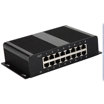 

8CH IP Camera Network RJ45 Surge Protector Protection Device Lightning Arrester for 1000M LAN Ethernet Network Surge Protector