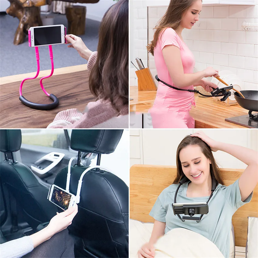 

DanYee Multifunctional Cell Phone Holder for 4"-10" Universal Phones Convenient Practical lazy Phone Holder Free Shipping