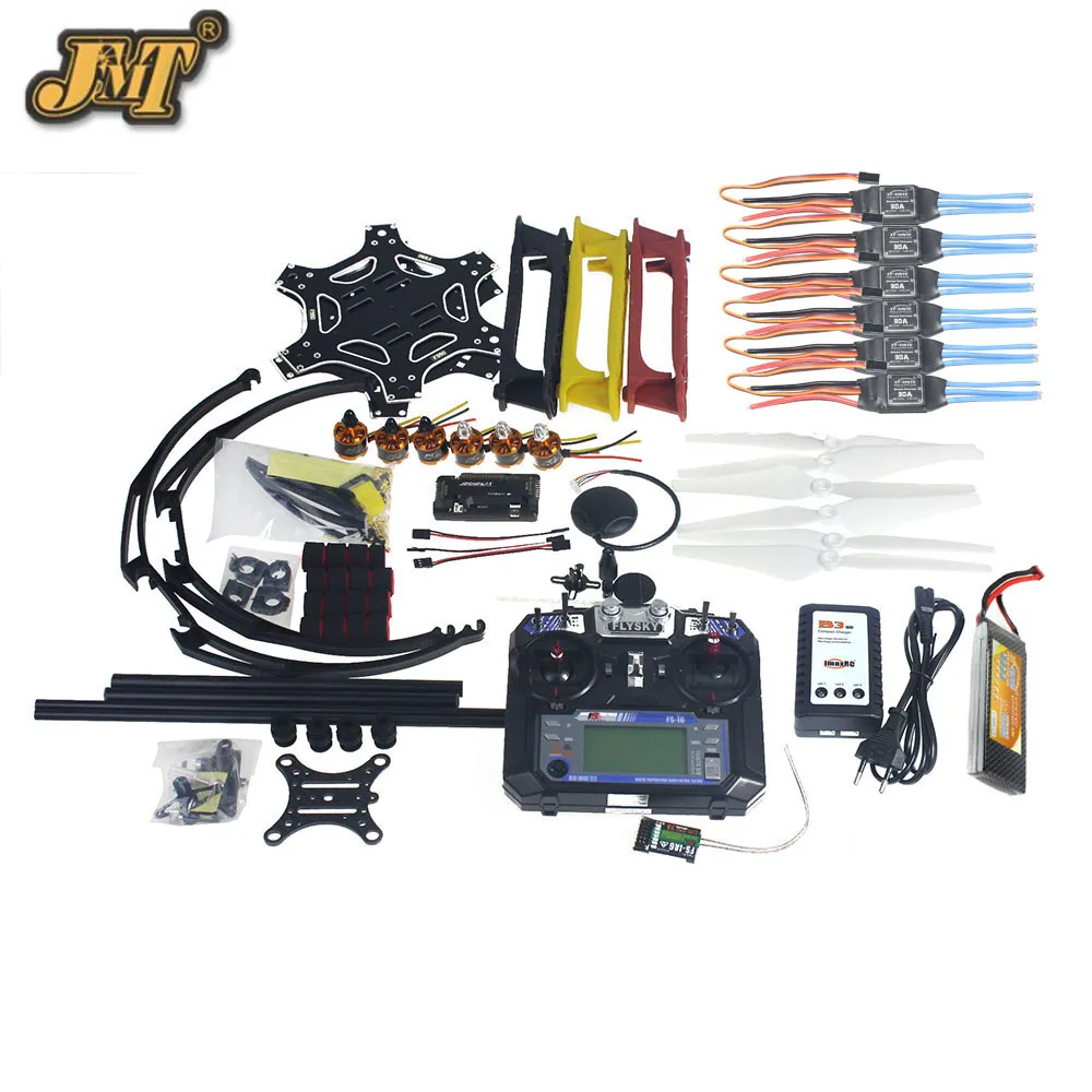 Promo Offer JMT Full Set RC Drone MultiCopter 6axis Aircraft Kit F550