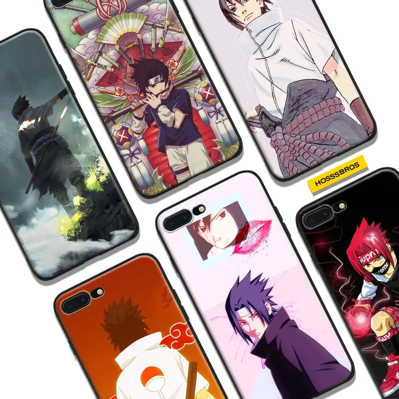 

Sasuke Uchiha Naruto Soft Silicone Phone Case Cover Shell For Apple iPhone 5 5s Se 6 6s 7 8 Plus X XR XS MAX