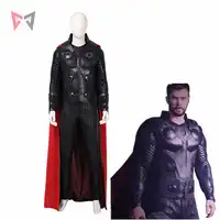 MMGG ใหม่ภาพยนตร์ Thor cosplay Dark World Thor Odinson cosplay เครื่องแต่งกายที่กำหนดเองชุดคุณภาพสูง