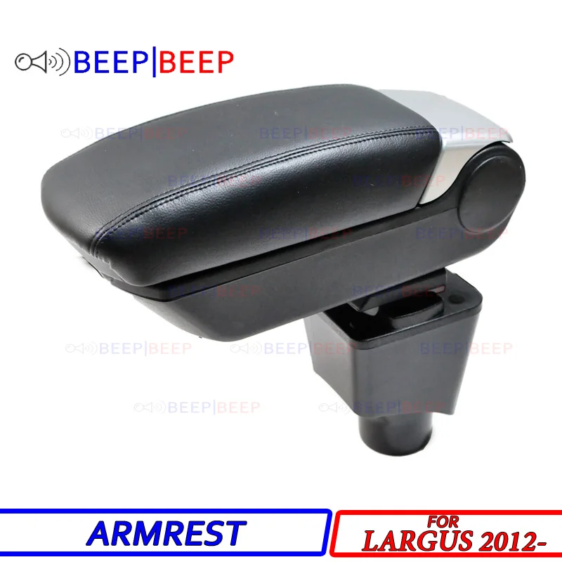 

Car Armrest For Lada Largus 2012- centre console storage box arm rest rotatable car styling interior decoration