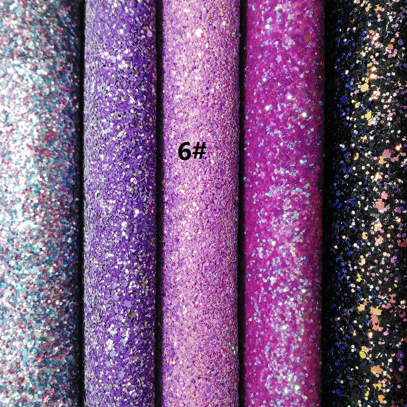 CLEAR STOCK--Dirty 1SET(5PCS ) A4 SIZE 21X29cm Alisa Glitter Cuero Sintetico Leather For DIY hair Accessroies Craft K48E | Дом и сад