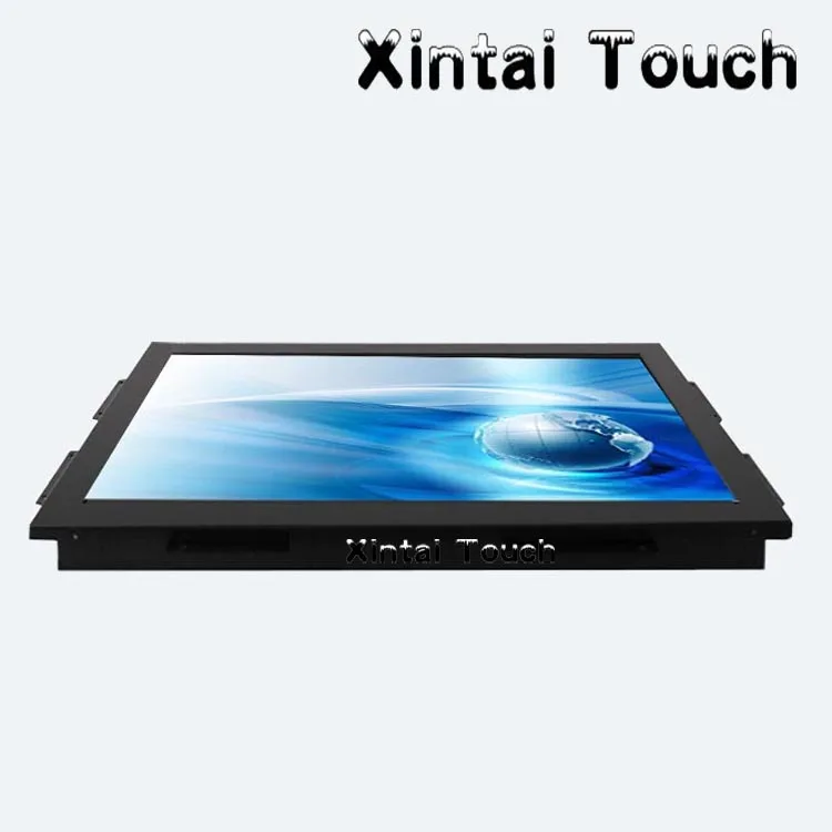 Goedkoop 19 #039; #039;Open Frame Touch Voor inch Metalen Muurbevestiging Touch Monitor Industri euml;le 5 wire resistive touch monitor