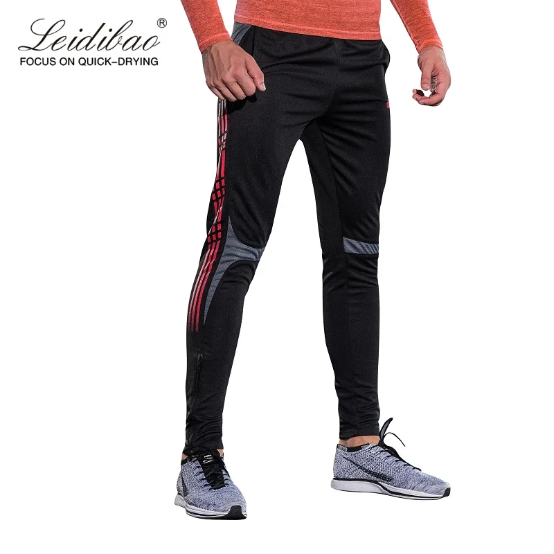 

Men's Fitness Training Sports Pants Tights Spring And Summer Exercise Man Breathable Elastic Leggings Comfortable Black Pants.