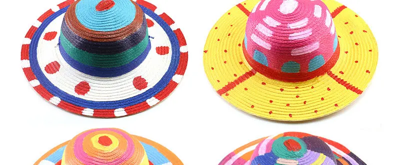 children-diy-colorful-sunhat-straw-beach-cap_08