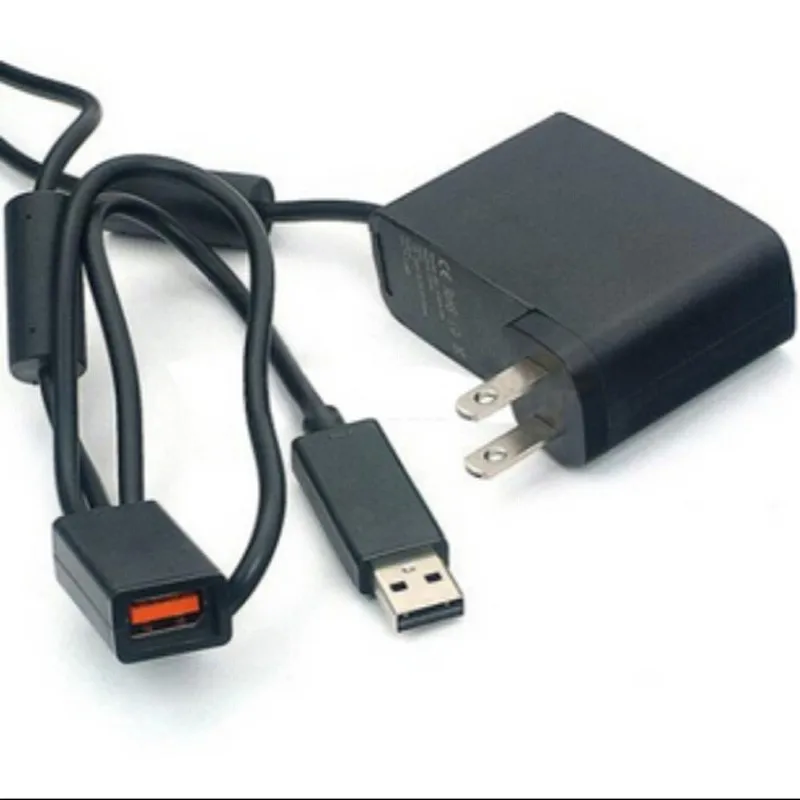 USB адаптер переменного тока Питание шнур для Xbox 360 Kinect Сенсор конвертер Кабель