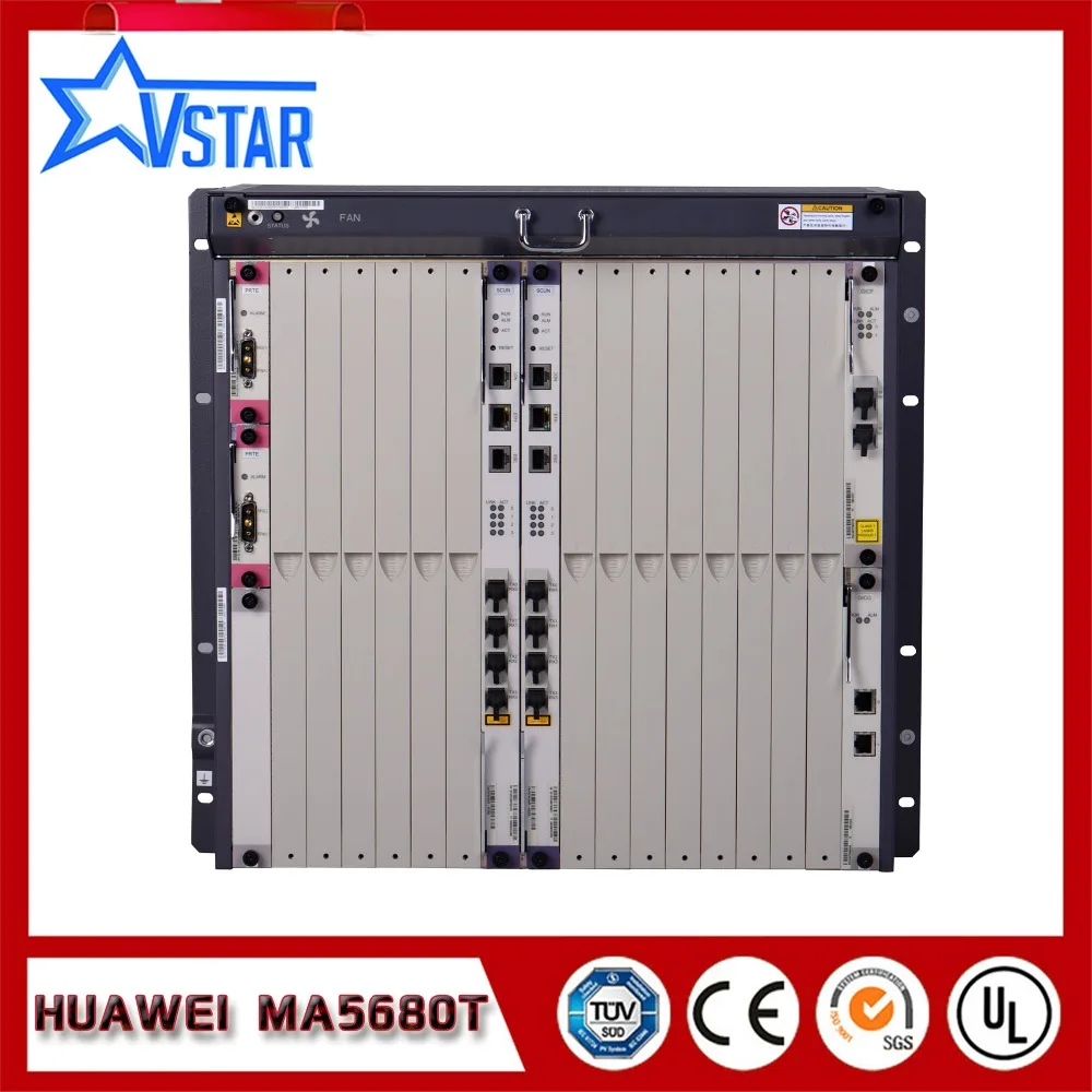 Huawei оригинальный MA5680T OLT в Оборудование для оптоволокна с scun * 2 gicf * 2 prte * 2