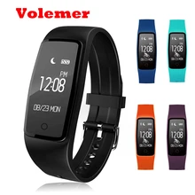 S1 Smart Band IP67 Водонепроницаемый монитор сердечного ритма Bluetooth Smart Браслет фитнес-трекер Браслет для Android IOS PK ID107