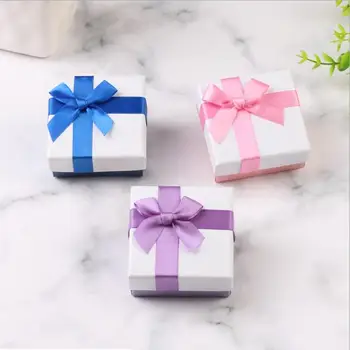 

High Quality 10pcs Necklace Jewelry Box Organizer Earrings Ring Box Charms Jewelry Display Paper Box Jewelry Boxes And Packaging