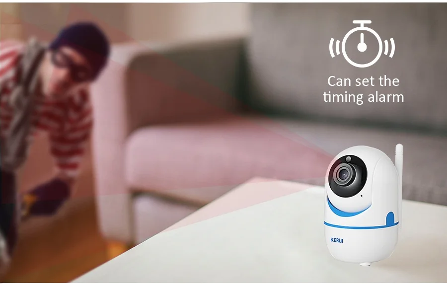 KERUI 720P 1080P Portable Small Mini Indoor Wireless Home Security WiFi IP Camera Surveillance Camera Night Vision CCTV Camera_12