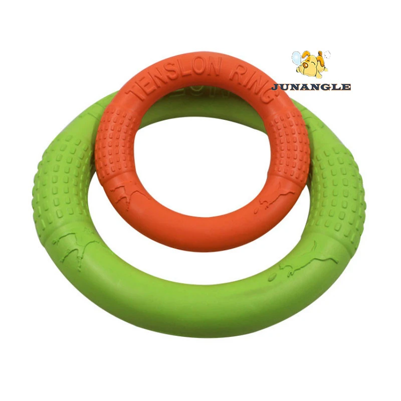 جو إيفا الحيوانات الأليفة حلقة سحب مقاومة دغة العائمة دمية على شكل كلب تحلق أقراص جرو التدريب لعب بيتبول الفرنسية بلدغ دمية على شكل كلب التفا...