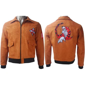 

Shenmue III Ryo Hazuki cosplay jacket coat outwear Halloween costume game oufit X'mas Christmas birthday gift toys carnival