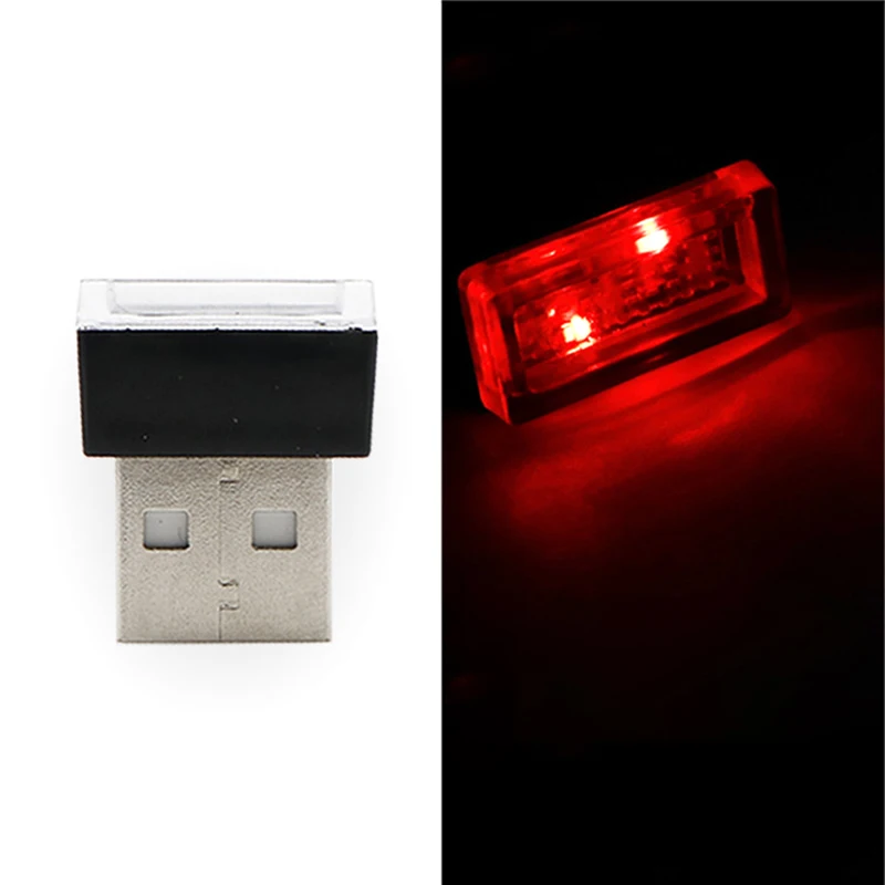 USB светодиодные атмосферные огни декоративная лампа аварийное освещение