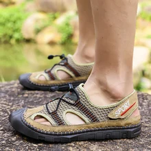 Летняя Водонепроницаемая пляжная обувь; прогулочная спортивная обувь для пеших прогулок; прогулочная обувь; мужские сандалии; кроссовки для дождливой и влажной погоды