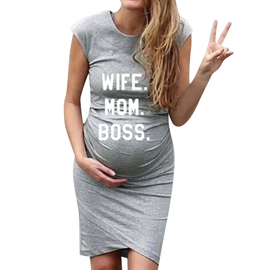 Лето материнства Лето короткий рукав Грудное вскармливание беременных ночная рубашка Беременность платья# LR1