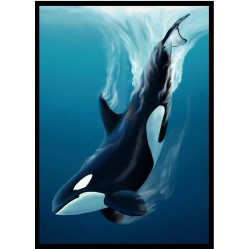 

5D Diy diamond painting cross stitch rhinestone Whale shark diamond embroidery Christmas decor crafts art,European style B923